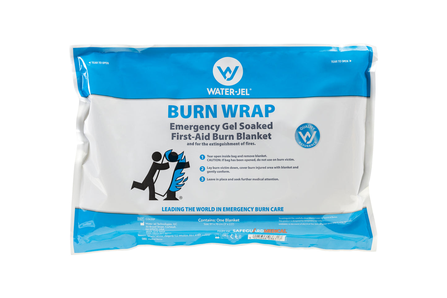 WaterJel Burn Wrap Pouch